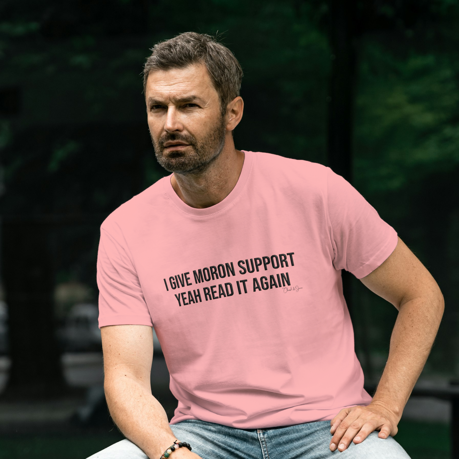 I Give Moron Support Men's T-shirt - Image 6