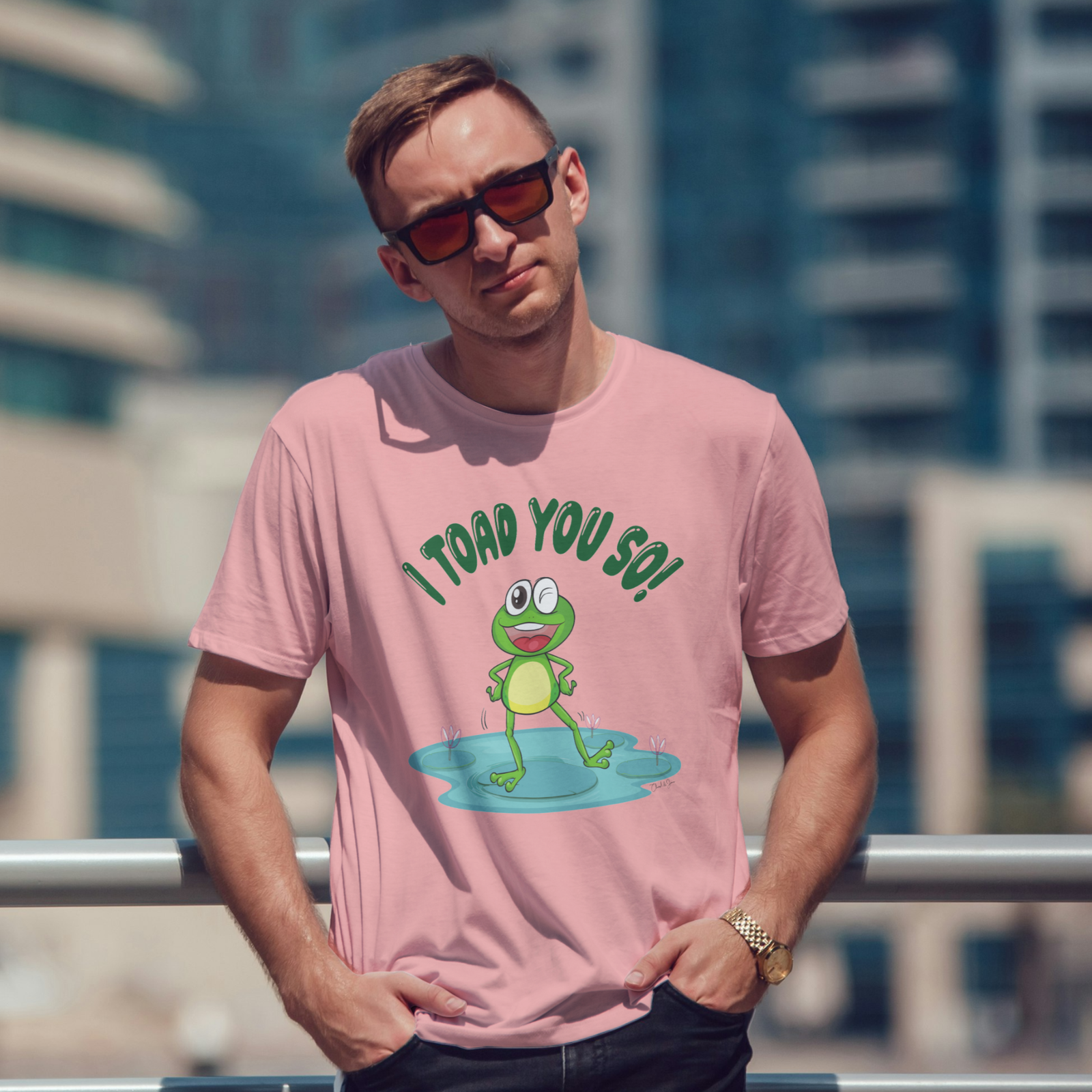 'I Toad You So' Men's T-shirt
