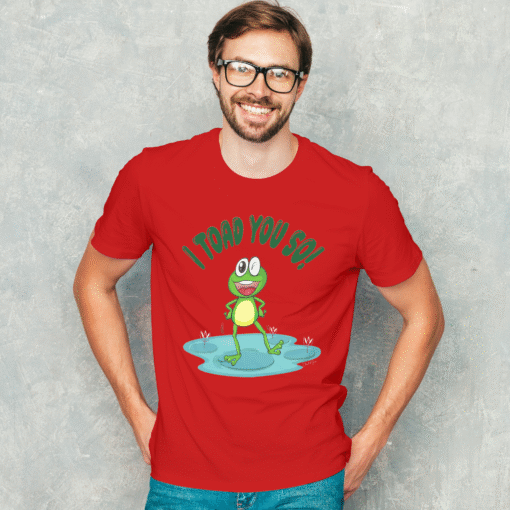 Alternative view of 'I Toad You So' Men's T-shirt