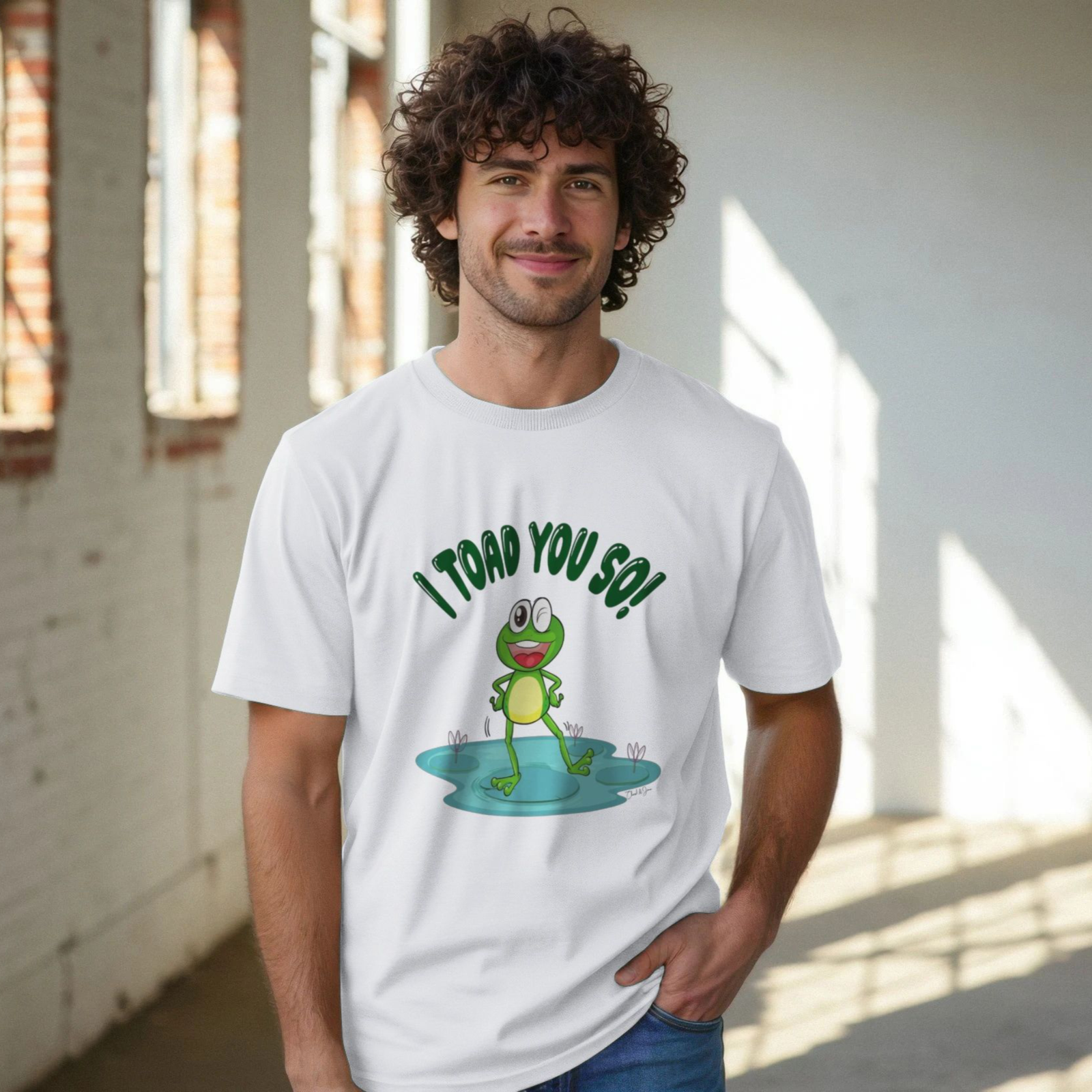 'I Toad You So' Men's T-shirt - Image 6