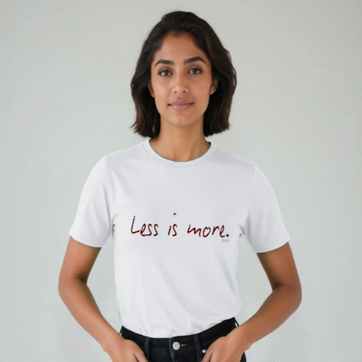 Less Is More Women's T-shirt