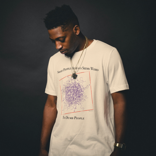 Alternative view of 'Smart People Always Seems Weird' Men's T-shirt