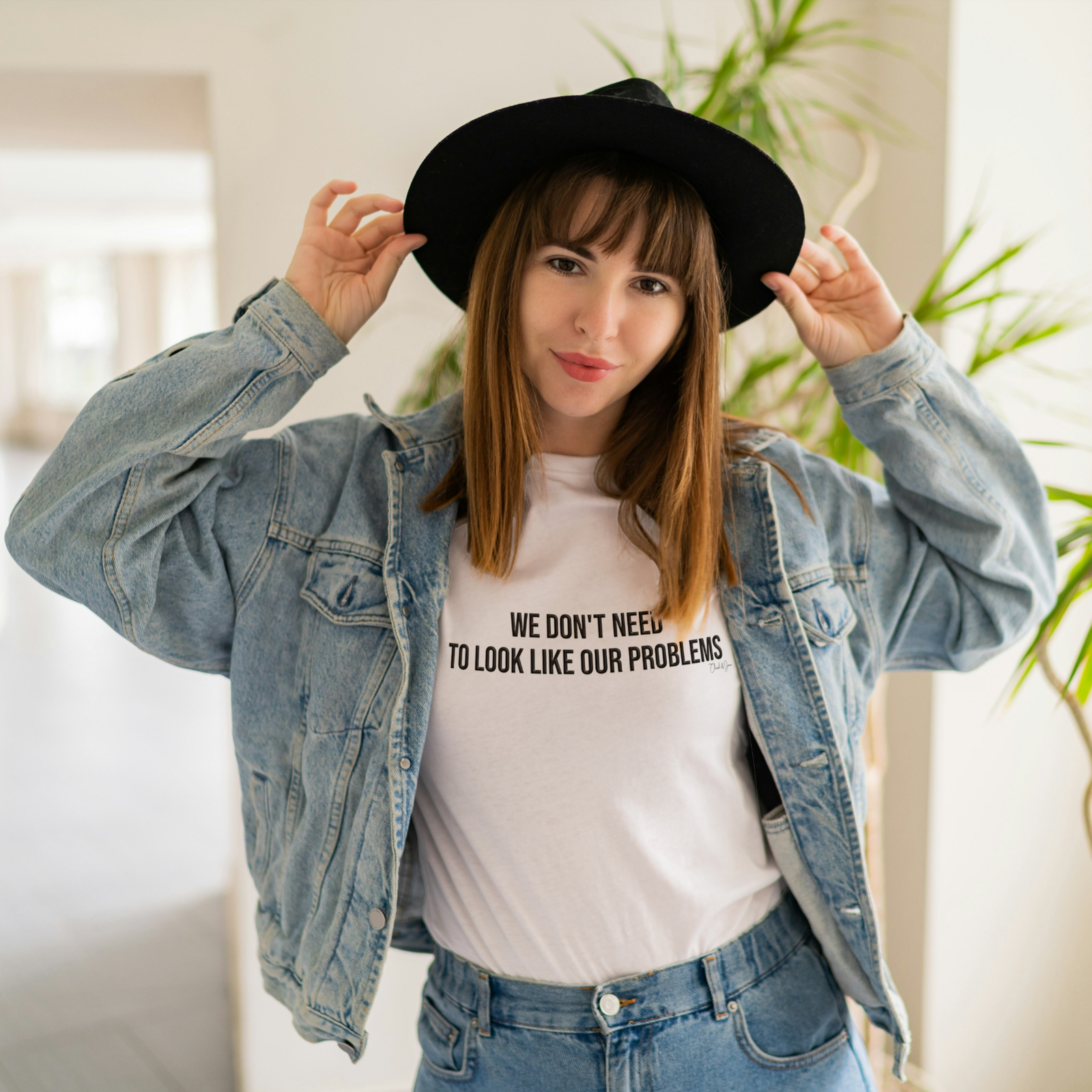 We Don’t Need To Look Women's T-shirt - Image 5