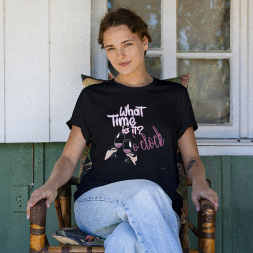 'It's Wine O'Clock' Women's T-shirt